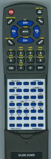 MAGNAVOXINSERT FW385P Replacement Remote