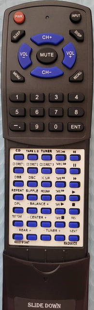 MAGNAVOX FW775P Replacement Remote