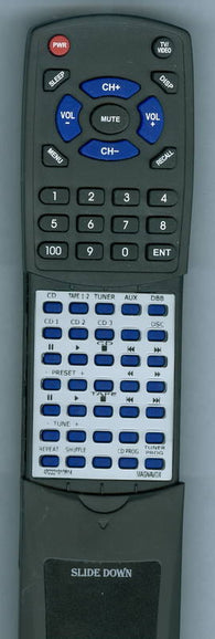 MAGNAVOX FW386C Replacement Remote