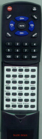 SYLVANIA VSQS1228 Replacement Remote