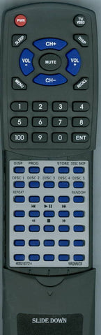 MAGNAVOX CDC735 Replacement Remote