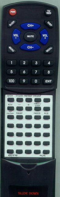 MAGNAVOX HD2630WS01 Replacement Remote