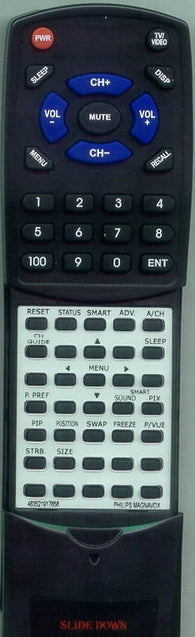 MAGNAVOX CP4760A104 Replacement Remote