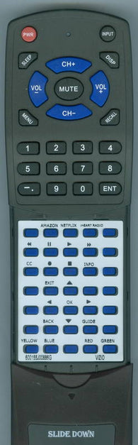 VIZIO XRT112 IHEART Replacement Remote