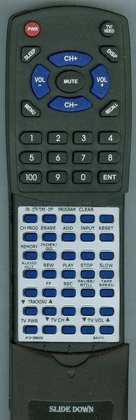 SANYO VWM610 Replacement Remote