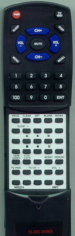 SANYO VWM320 Replacement Remote