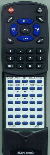 SANYO VWM338 Replacement Remote