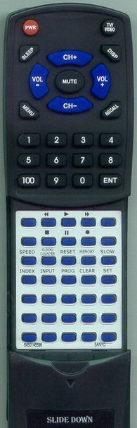 SANYO 645 017 0386 Replacement Remote