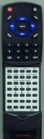 SANYO VWM348 Replacement Remote