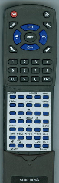 PANASONIC 6451048745 Replacement Remote