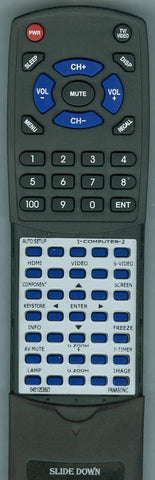 PANASONIC 6451053893 Replacement Remote