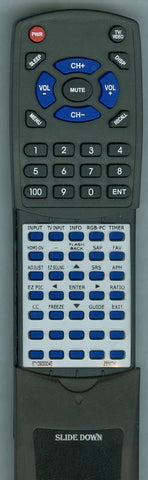 ZENITH Z56DC1D Replacement Remote