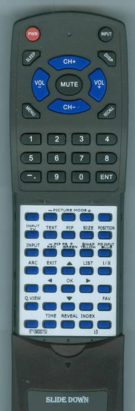 LG 26LX2R Replacement Remote