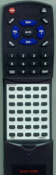 EMERSON 702075 Replacement Remote