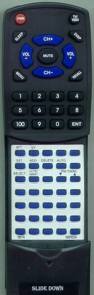 EMERSON 706174 Replacement Remote