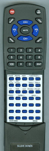 INSIGNIA NSR2000 Replacement Remote