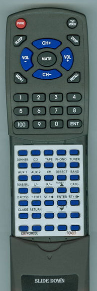 PIONEER AXD7473 Replacement Remote