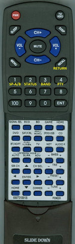 PIONEERINSER AXD7721 Replacement Remote