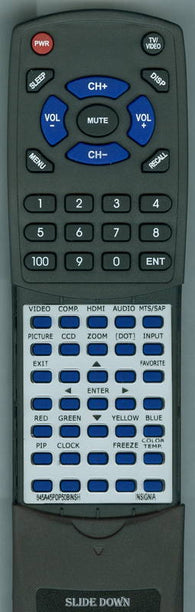 INSIGNIA RT845A45PDP50BINSH Replacement Remote