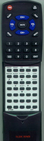 SONY KV37V36M Replacement Remote