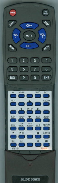 INSIGNIA RT9073T11001 Replacement Remote