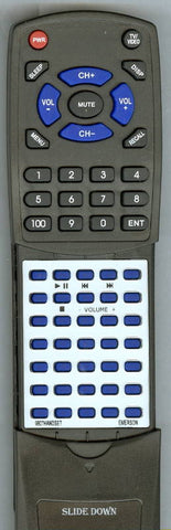 EMERSON RT9807HANDSET Replacement Remote