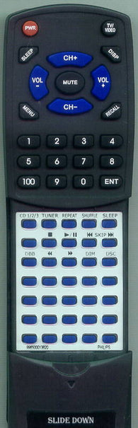 MAGNAVOX MAS100 Replacement Remote