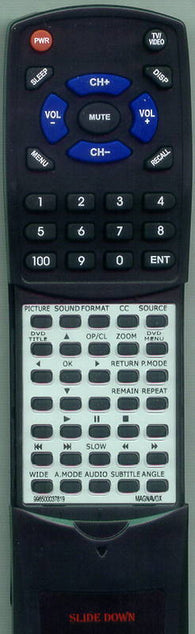 MAGNAVOX 20MF251W/37E Replacement Remote