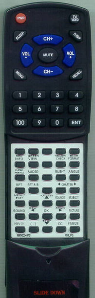 MAGNAVOX 26MD357B37 Replacement Remote