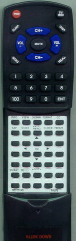 PHILIPS 19MF338B27 Replacement Remote