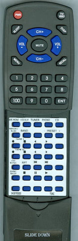 TEAC RVS2100 Replacement Remote