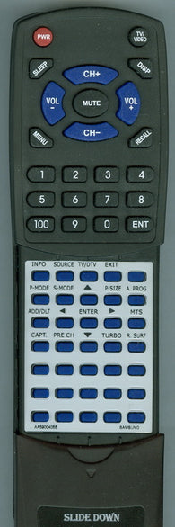 SAMSUNG TXT2082X Replacement Remote