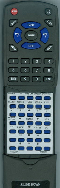 SAMSUNG UN40ES6580FXZA Replacement Remote