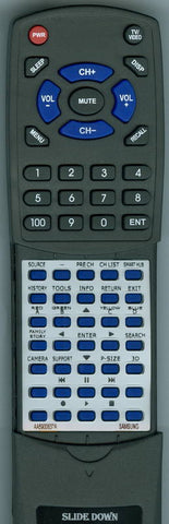 SAMSUNG UN60ES7500FXZA MAIN Replacement Remote