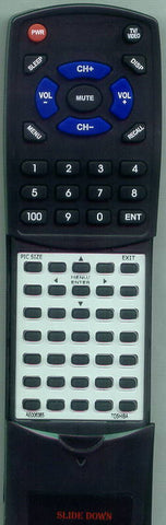 TOSHIBA 26DF56 Replacement Remote