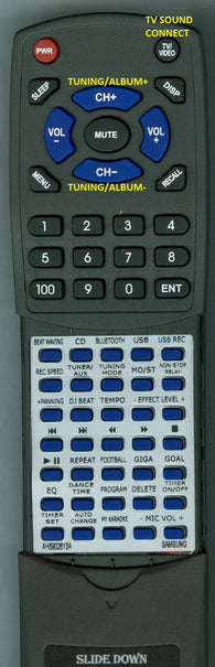 SAMSUNGINSERT MX HS6000ZA Replacement Remote