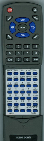 TOSHIBA SER0398 Replacement Remote