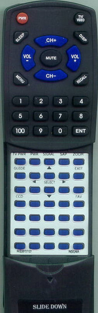 INSIGNIA NSDXA1APT Replacement Remote