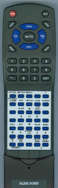 LG 24LM530SPU Replacement Remote