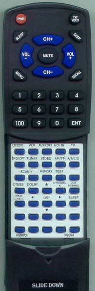 INSIGNIA ISHC04091 Replacement Remote