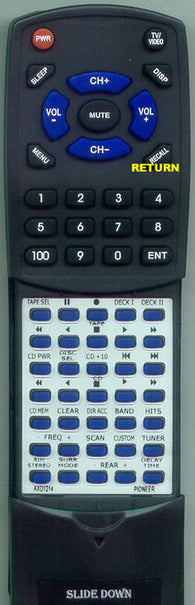 PIONEER CU VSX027 Replacement Remote