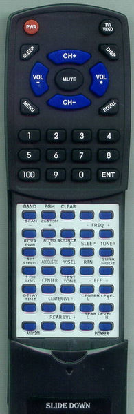 PIONEER CU VSX048 Replacement Remote