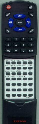 PIONEER SDP453FPQ Replacement Remote