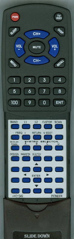 PIONEER AXD1349 Replacement Remote