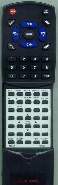 PIONEER AXD1447 Replacement Remote