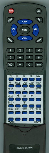 PIONEER AXD1483 Replacement Remote