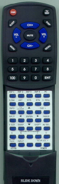 PIONEER AXD1508 Replacement Remote