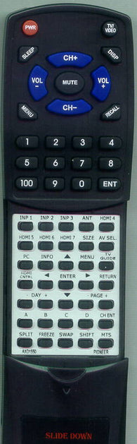 PIONEER AXD1550 Replacement Remote