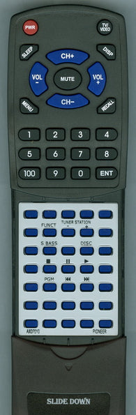 PIONEER AXD7010 Replacement Remote