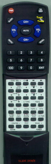 PIONEERINSERT VSX455 Replacement Remote